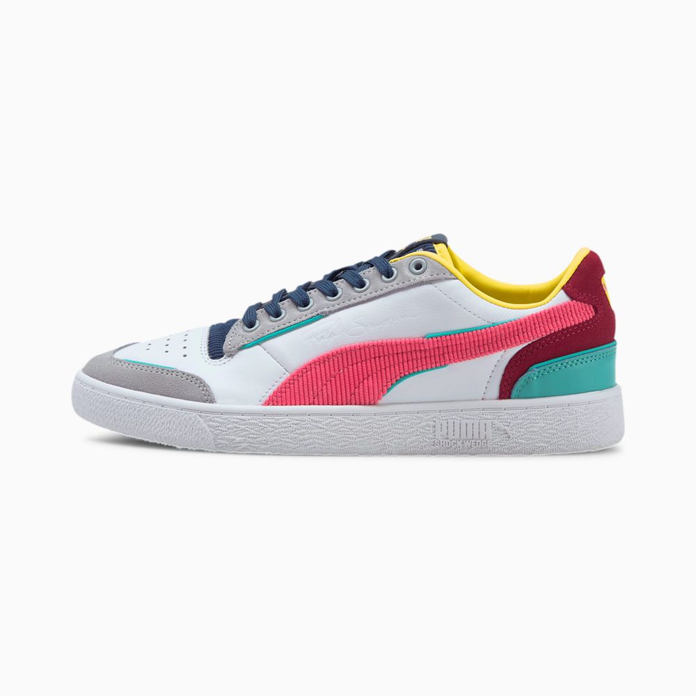 Puma Ralph Sampson Lo Bubblegum Férfi Kosárlabda Cipő - Fehér ( Hungary - XWOSE8943 )